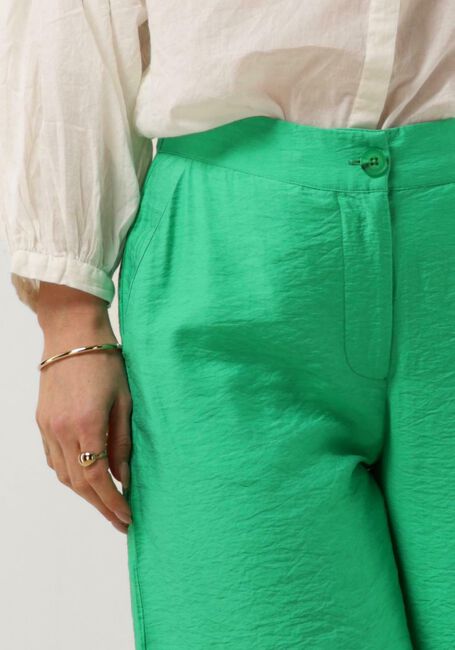 POM AMSTERDAM Pantalon large LUSH GREEN PANTS en vert - large