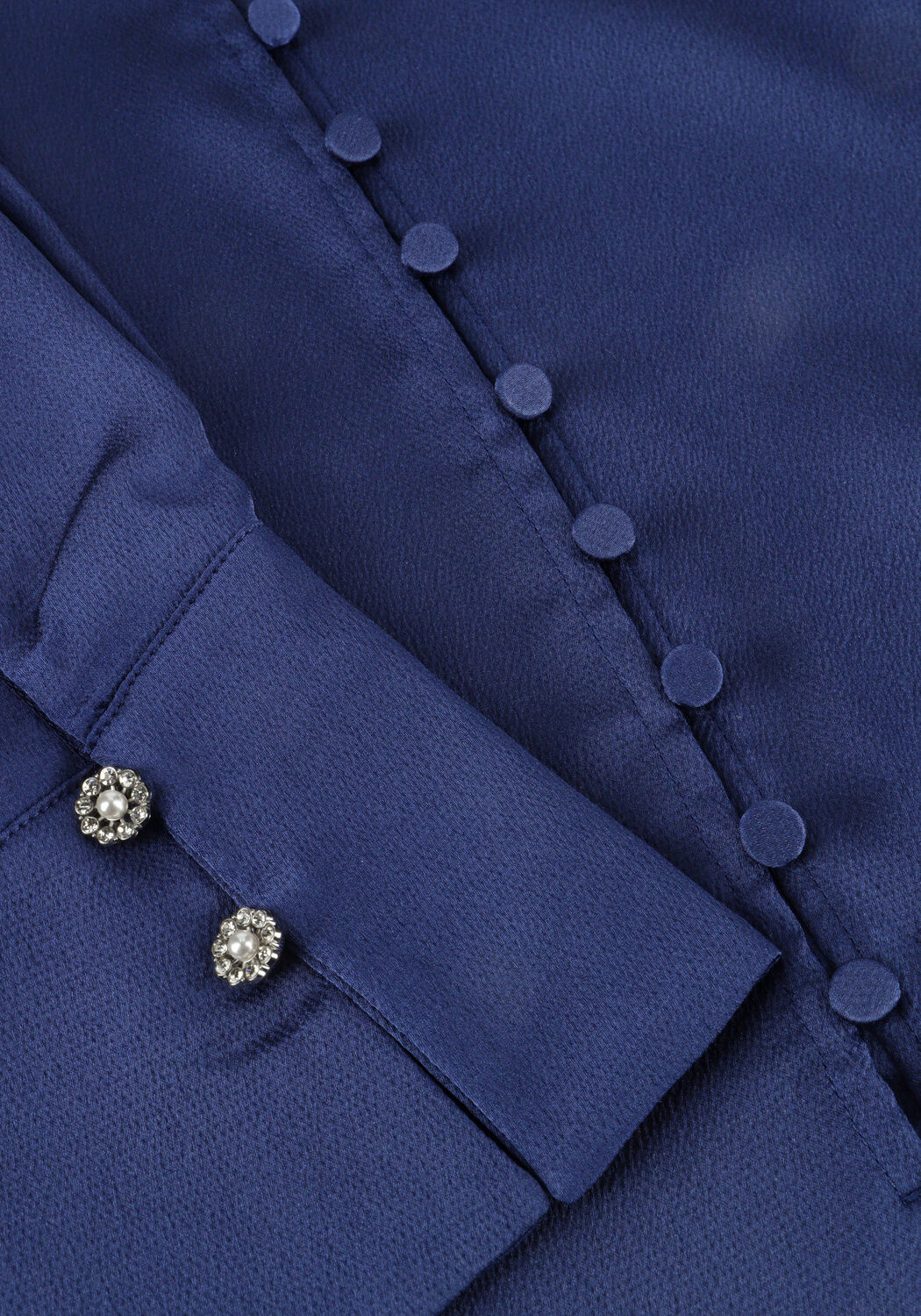 BRUUNS BAZAAR BBCHATRINE BLOUSE Blouses Bleu fonc&eacute; - large