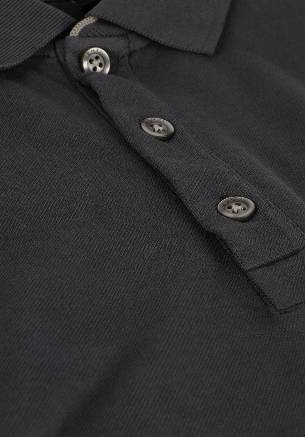 GENTI Polo J7006-1212 en gris - large
