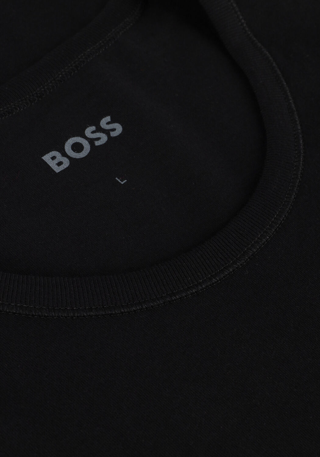BOSS BLACK T-shirt TSHIRT RN 3P CLASSIC en noir - large