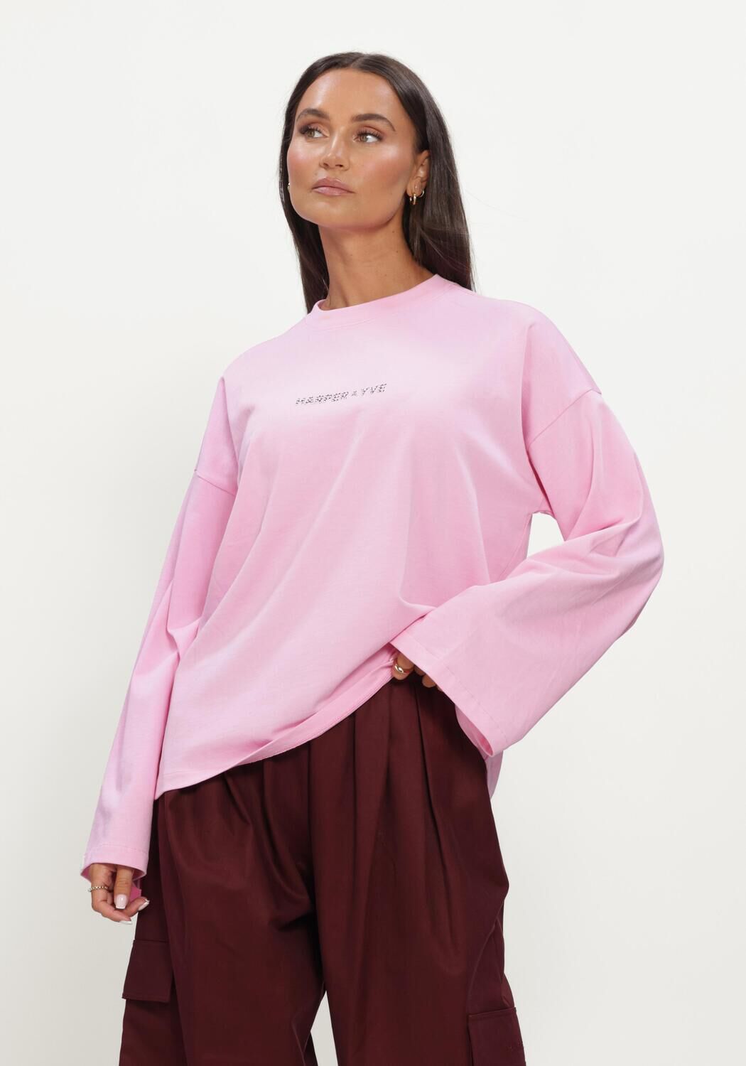 HARPER & YVE Haut TOMMY-LS en rose - large