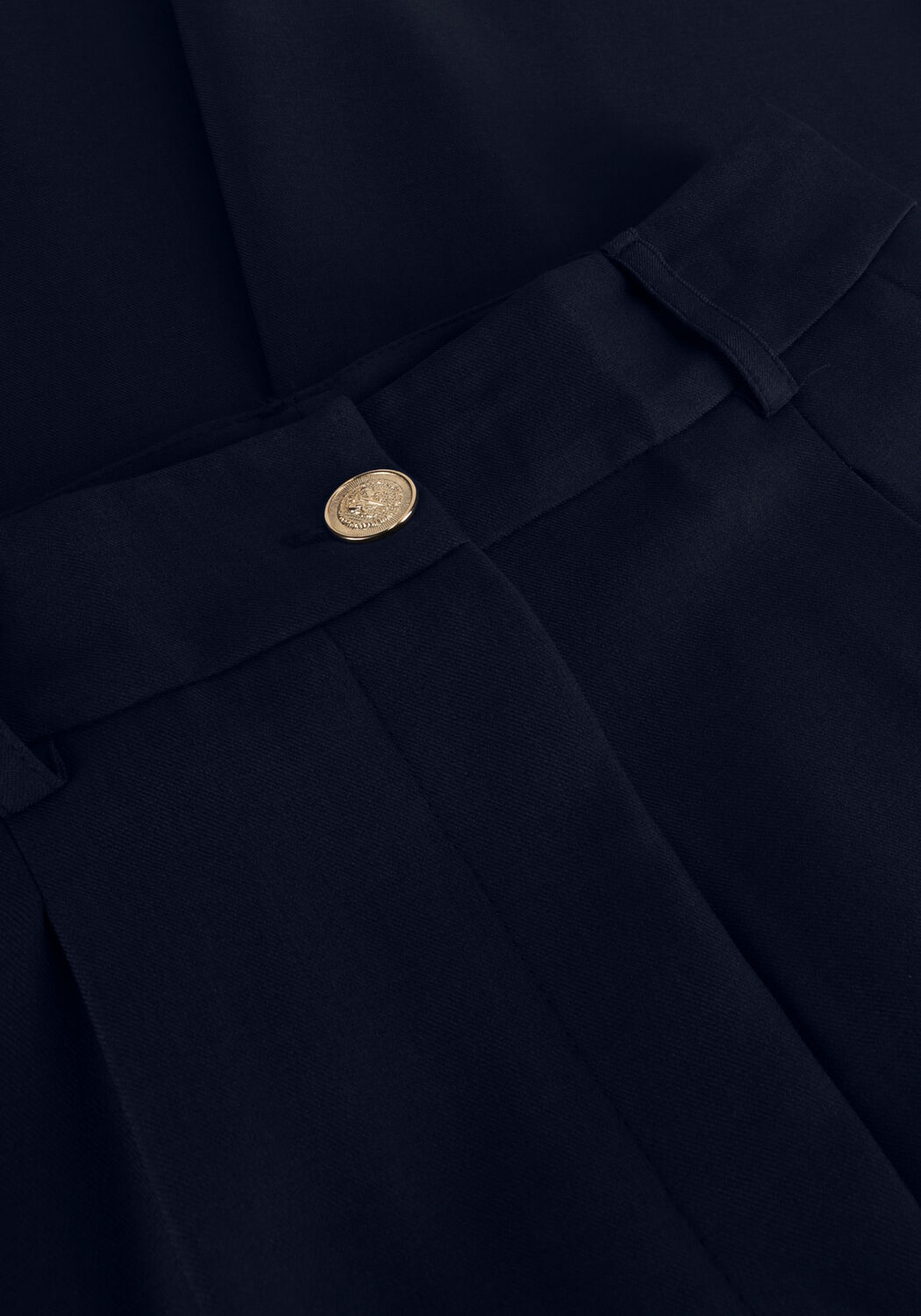 ACCESS Pantalon large PANTS WIDE-LEG en bleu - large