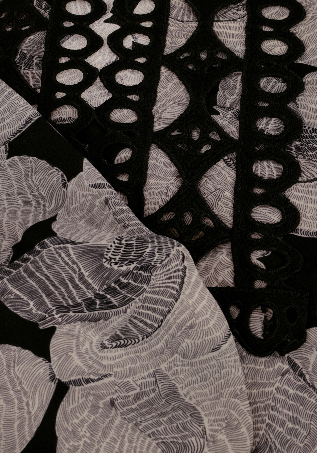 JANSEN AMSTERDAM GF159 BLOUSE AVALON Blouses en noir - large