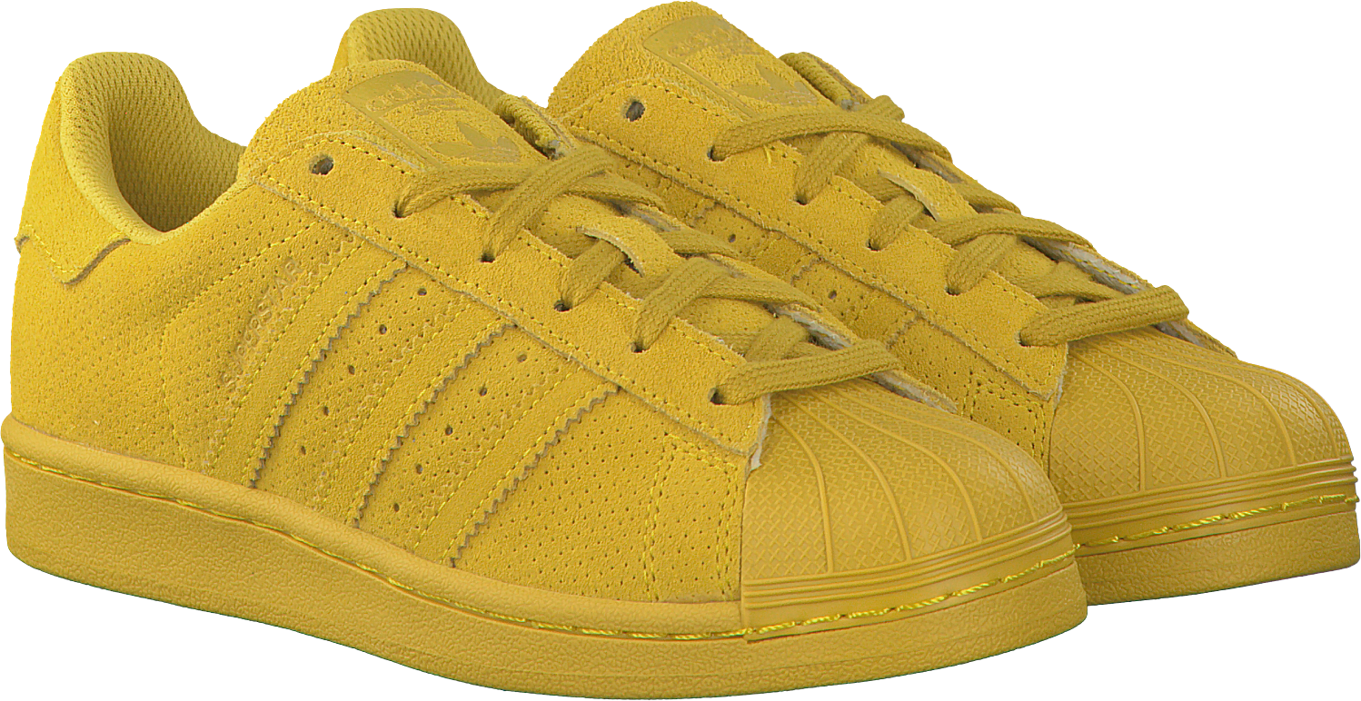 adidas superstar geel