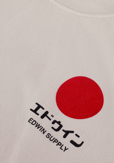 EDWIN T-shirt JAPANESE SUN SUPPLY TS SINGLE JERSEY en beige - large