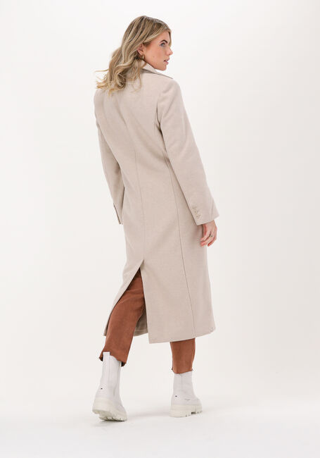 Taupe RIANNE MEIJER x NA-KD Mantel SEAM DETAIL COAT - large