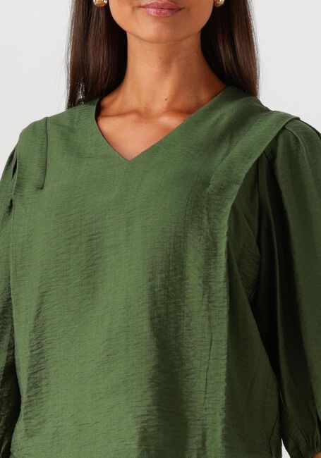 MINUS SERIA V-NECK BLOUSE Blouses en vert - large