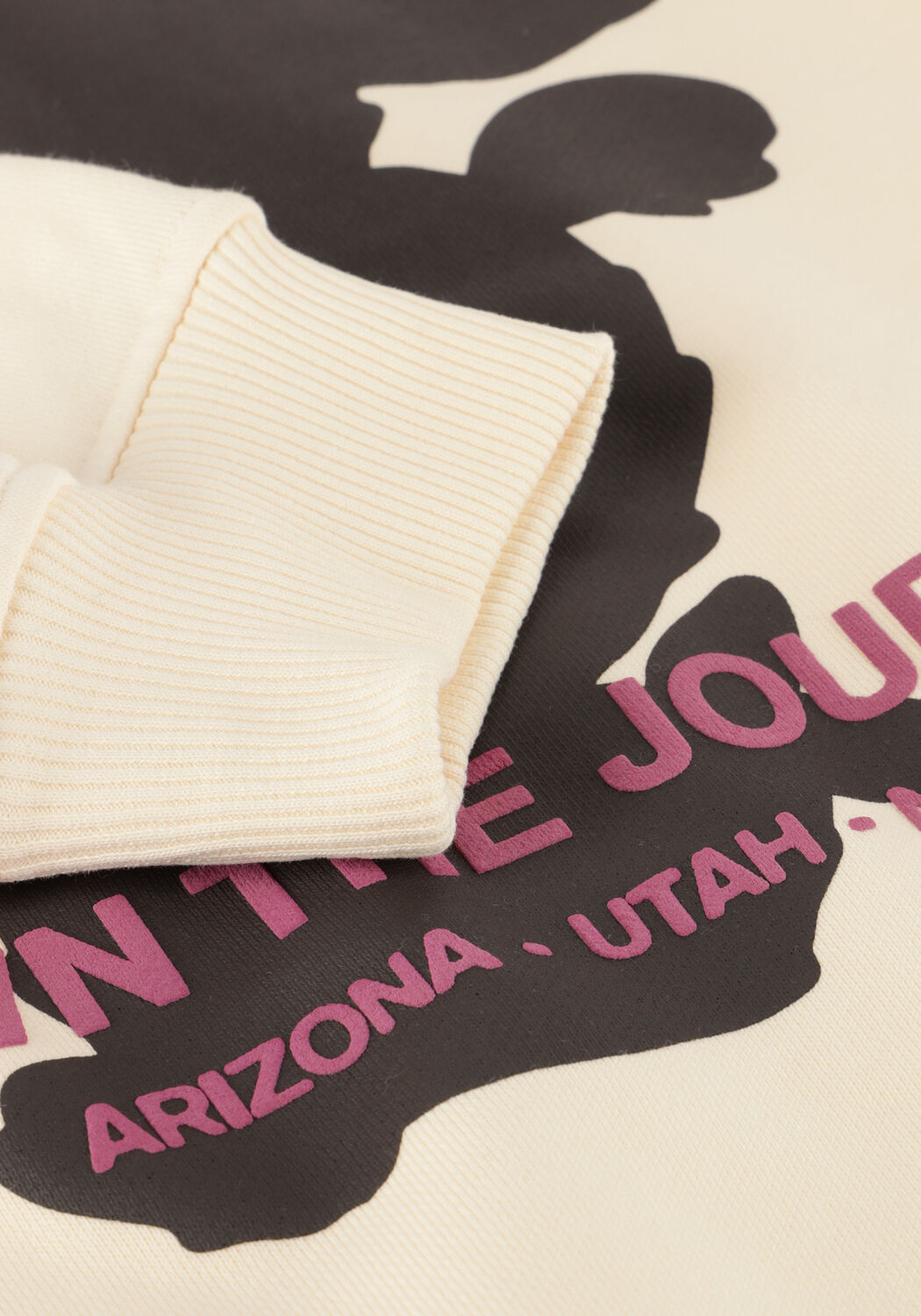 PURE PATH Chandail LOOSE FIT HOODIE LS SWEATERS Blanc - large