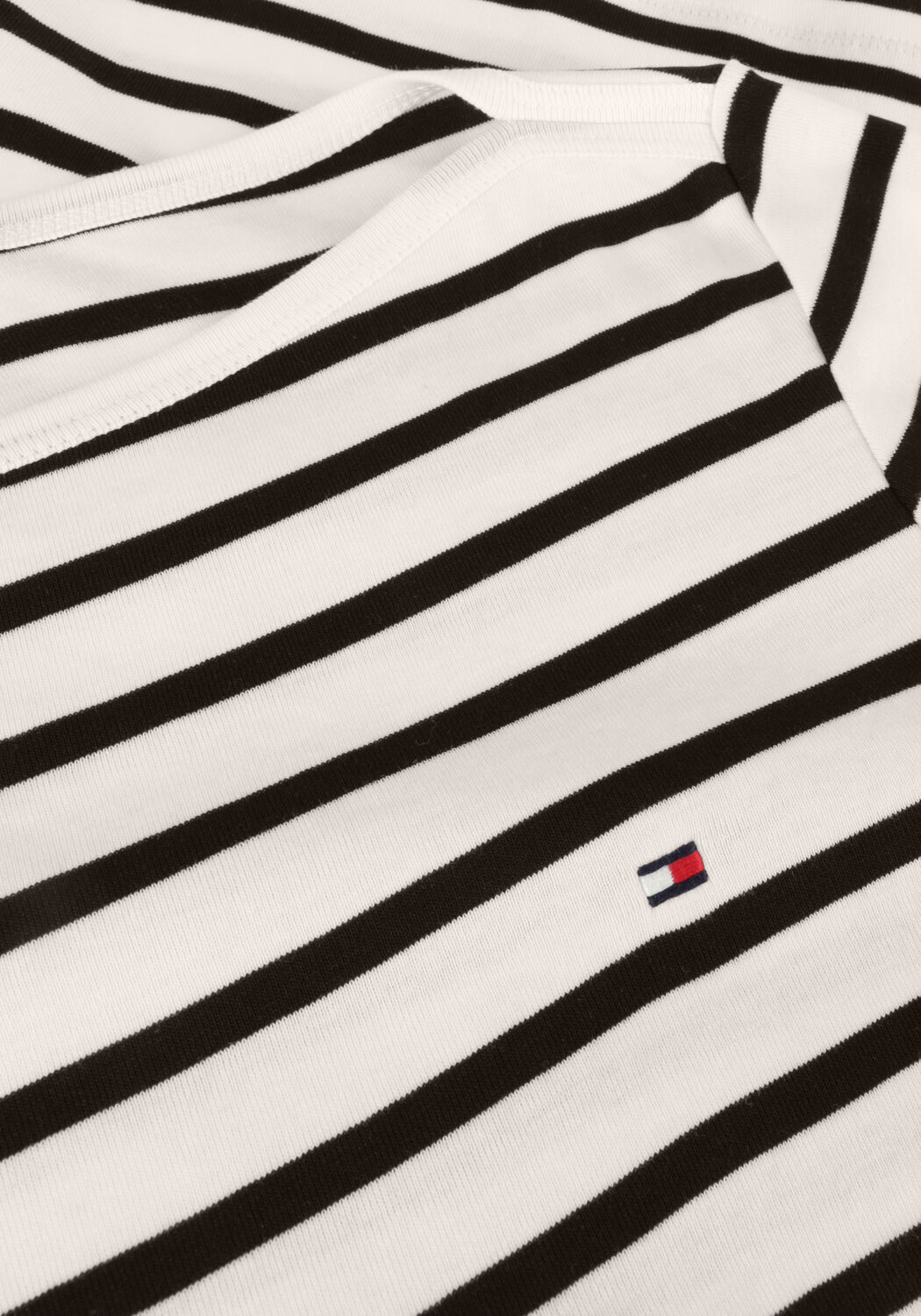 Witte TOMMY HILFIGER Tops & T-shirts NEW CODY SLIM BOAT-NK 3/4 SLEEVE - large