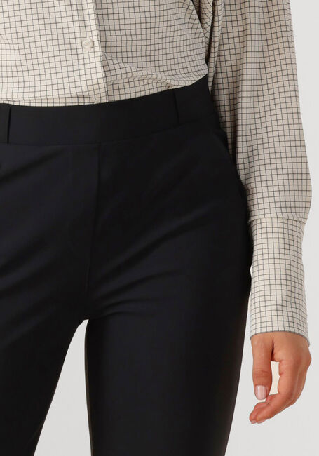 Zwarte STUDIO ANNELOES Flared broek FLAIR BONDED TROUSERS - large