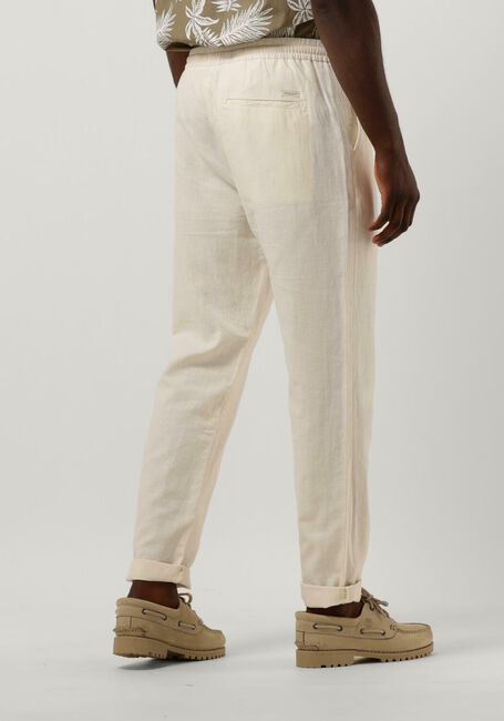 Beige SCOTCH & SODA Chino WARREN COTTON/LINEN TWILL JOGGER - large