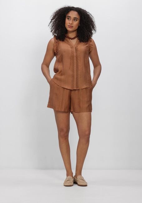 CO'COUTURE Pantalon courte REGGIECC SHORT en marron - large