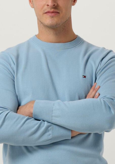 TOMMY HILFIGER Chandail 1985 CREW NECK SWEATER en bleu - large