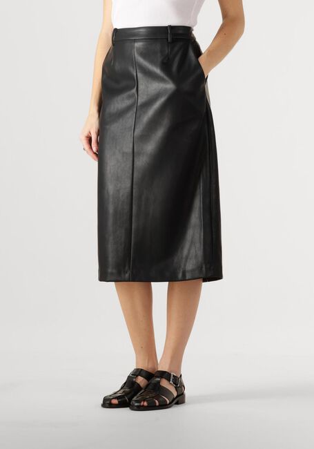 NEO NOIR Jupe midi NETTI FAUX LEATHER SKIRT en noir - large