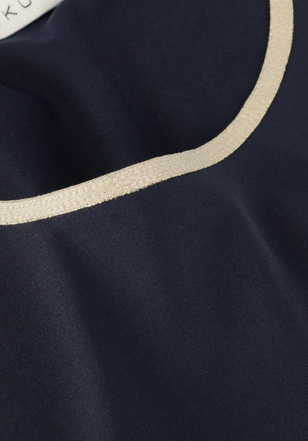 NUKUS TIRZA TOP UNI Hauts & T-shirts en bleu - large