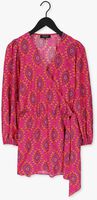 REFINED DEPARTMENT Mini robe POLYESTER WRAP DRESS LOTTE en rose