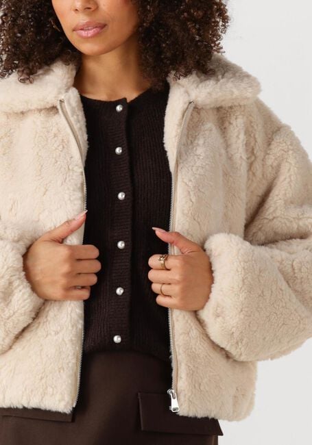 NOTRE-V Manteau Teddy NV-GEMMA Écru - large