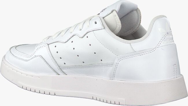 Witte ADIDAS Lage sneakers SUPERCOURT J - large