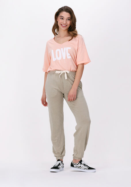 10DAYS T-shirt TEE SLUB en orange - large