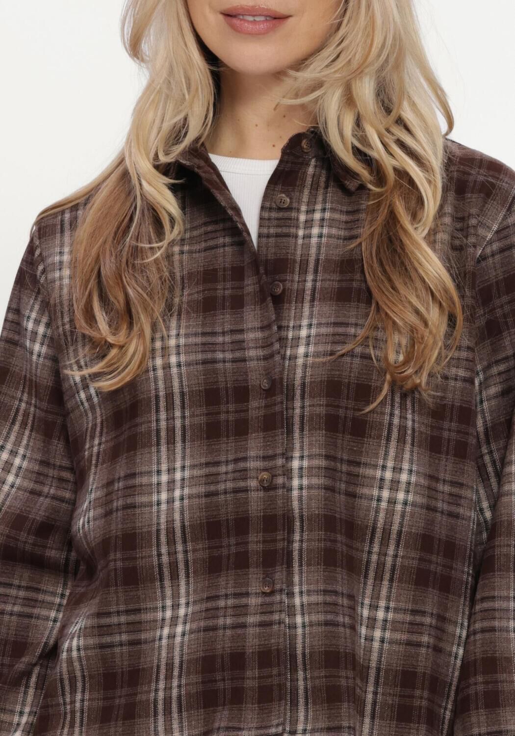 Bruine NEO NOIR  JAYLIN FLANNEL CHECK SHIRT - large