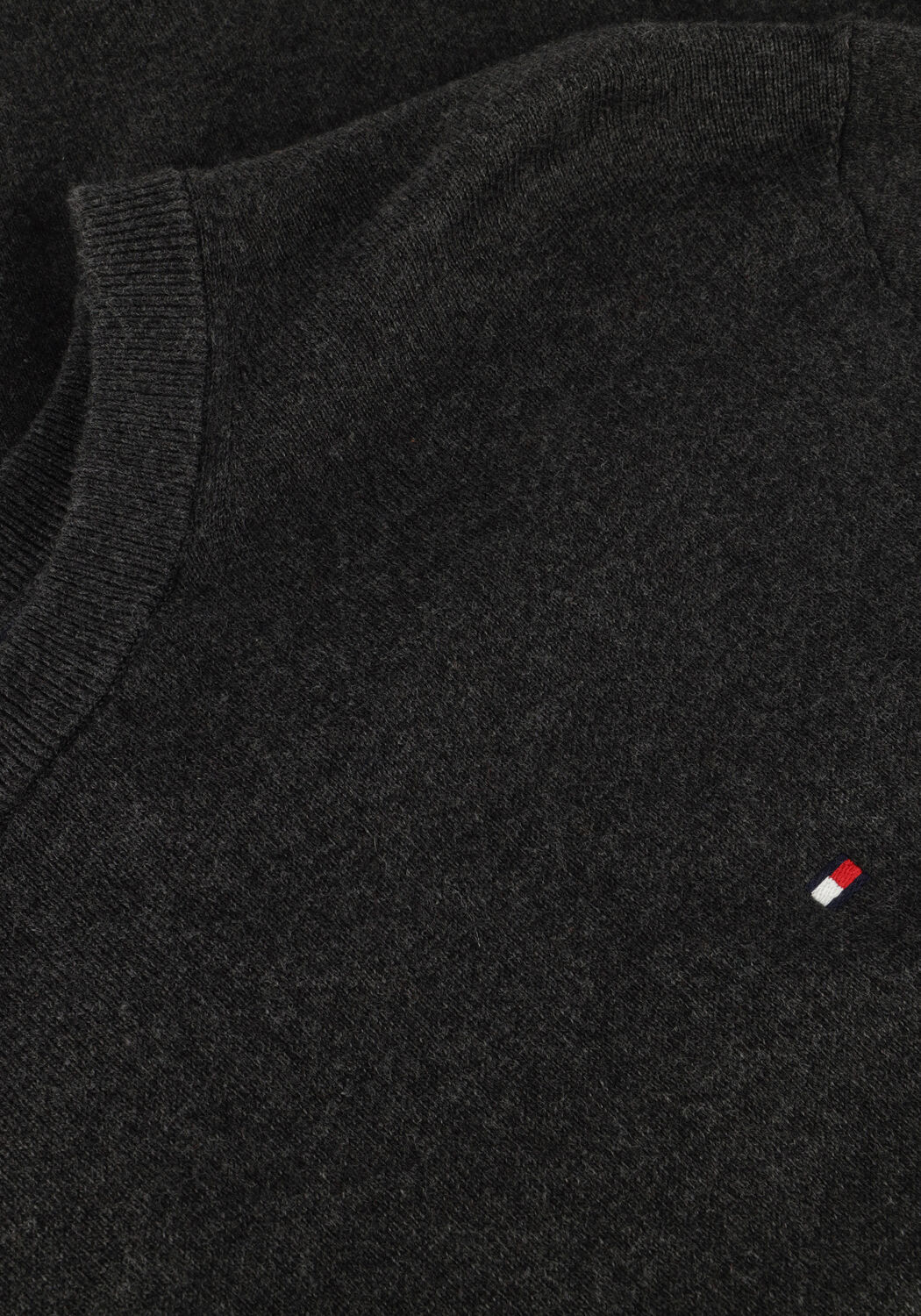 TOMMY HILFIGER Pull PIMA ORG CTN CASHMERE CREW NECK Gris fonc&eacute; - large