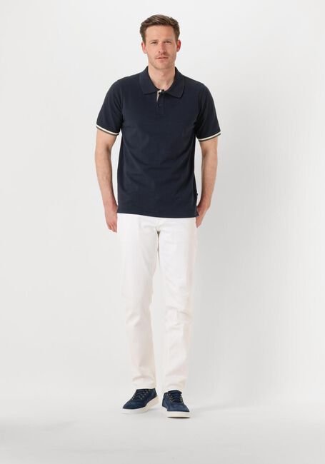 MATINIQUE Polo MASCOUT POLO STRIPE Bleu foncé - large