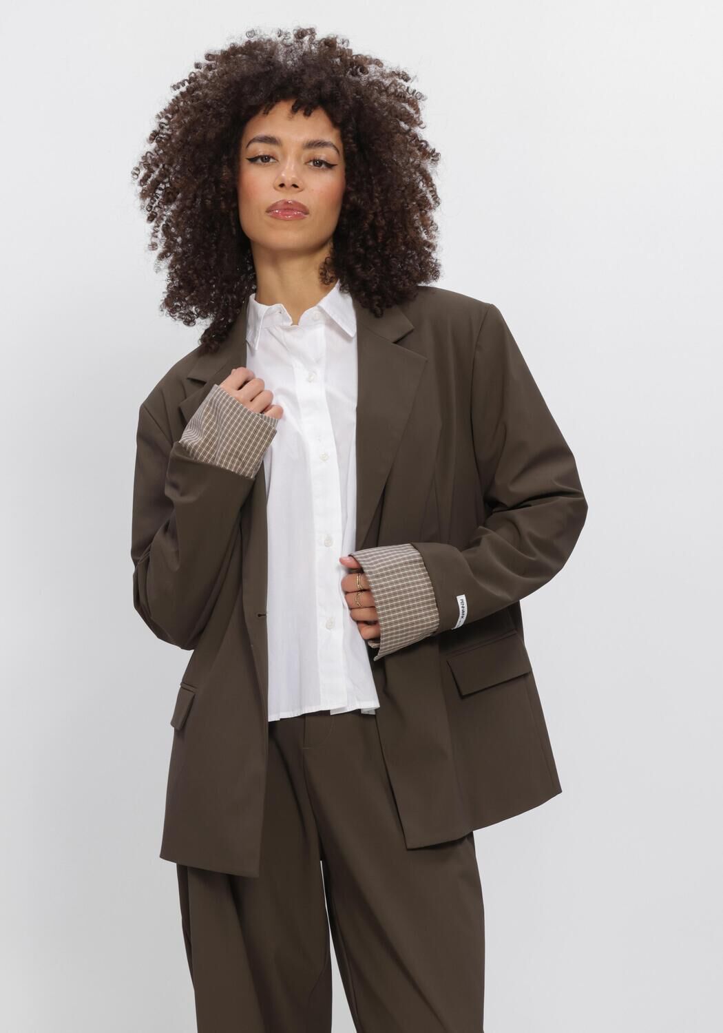 PENN & INK Blazer W26N1771 Kaki - large