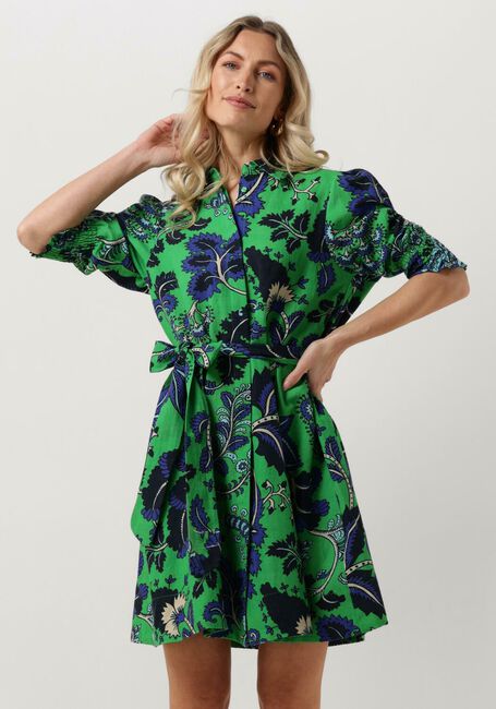 EST'SEVEN Mini robe ELISE DRESS en vert - large
