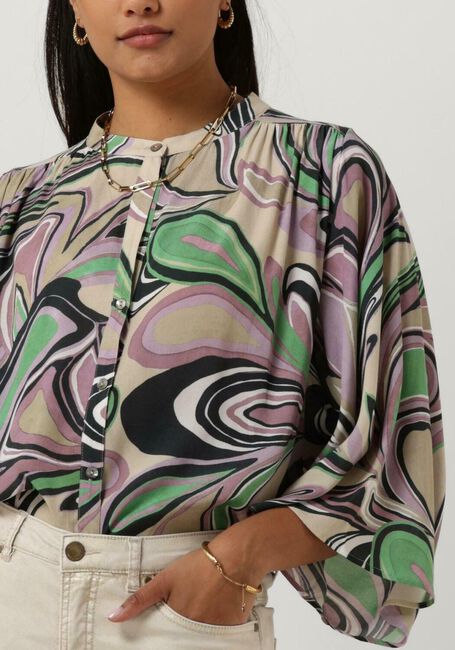 Multi SUMMUM  BLOUSE FLOWY FLOWER - large