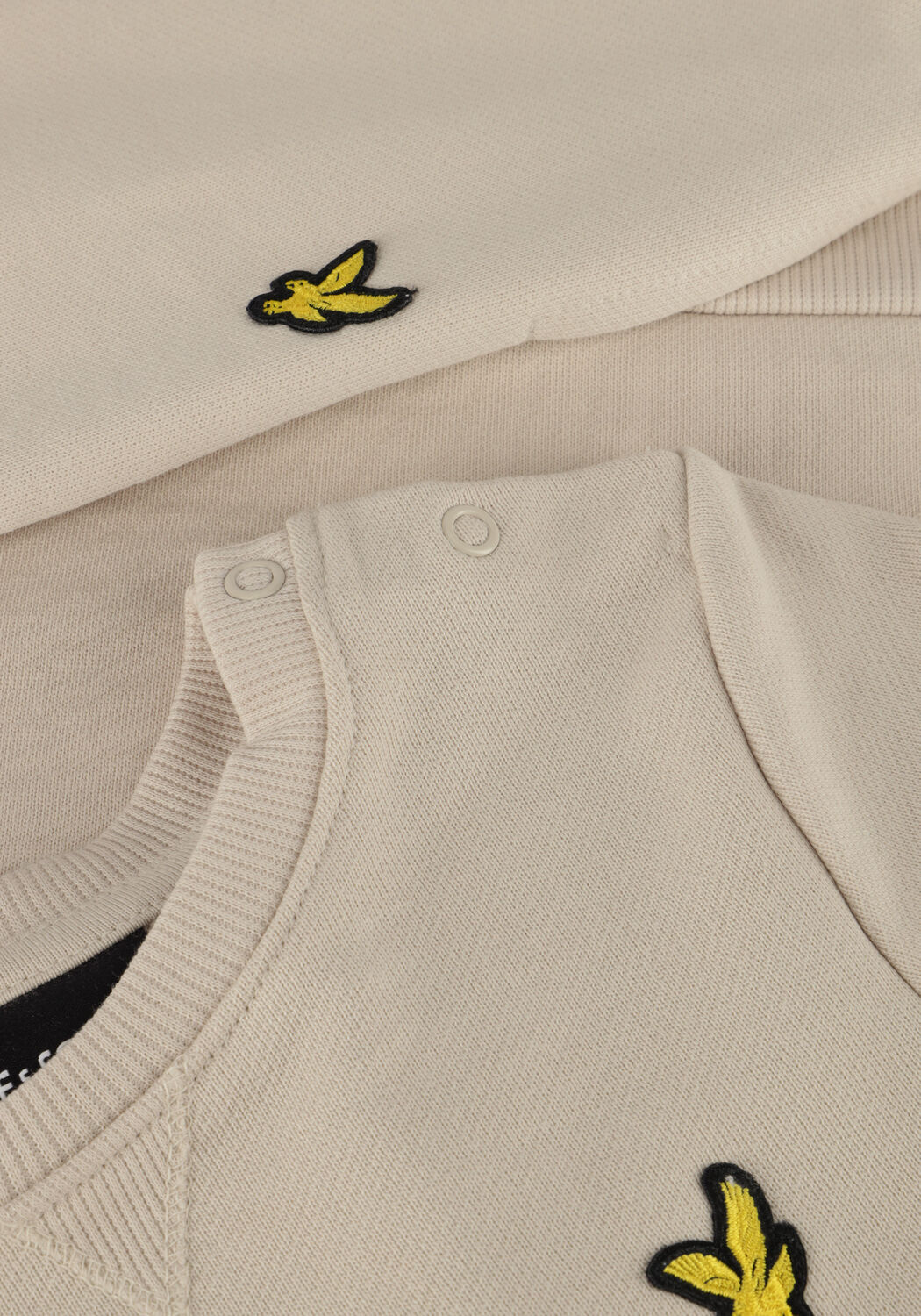 LYLE & SCOTT Bodys CREW NECK + JOGGER SET en beige - large