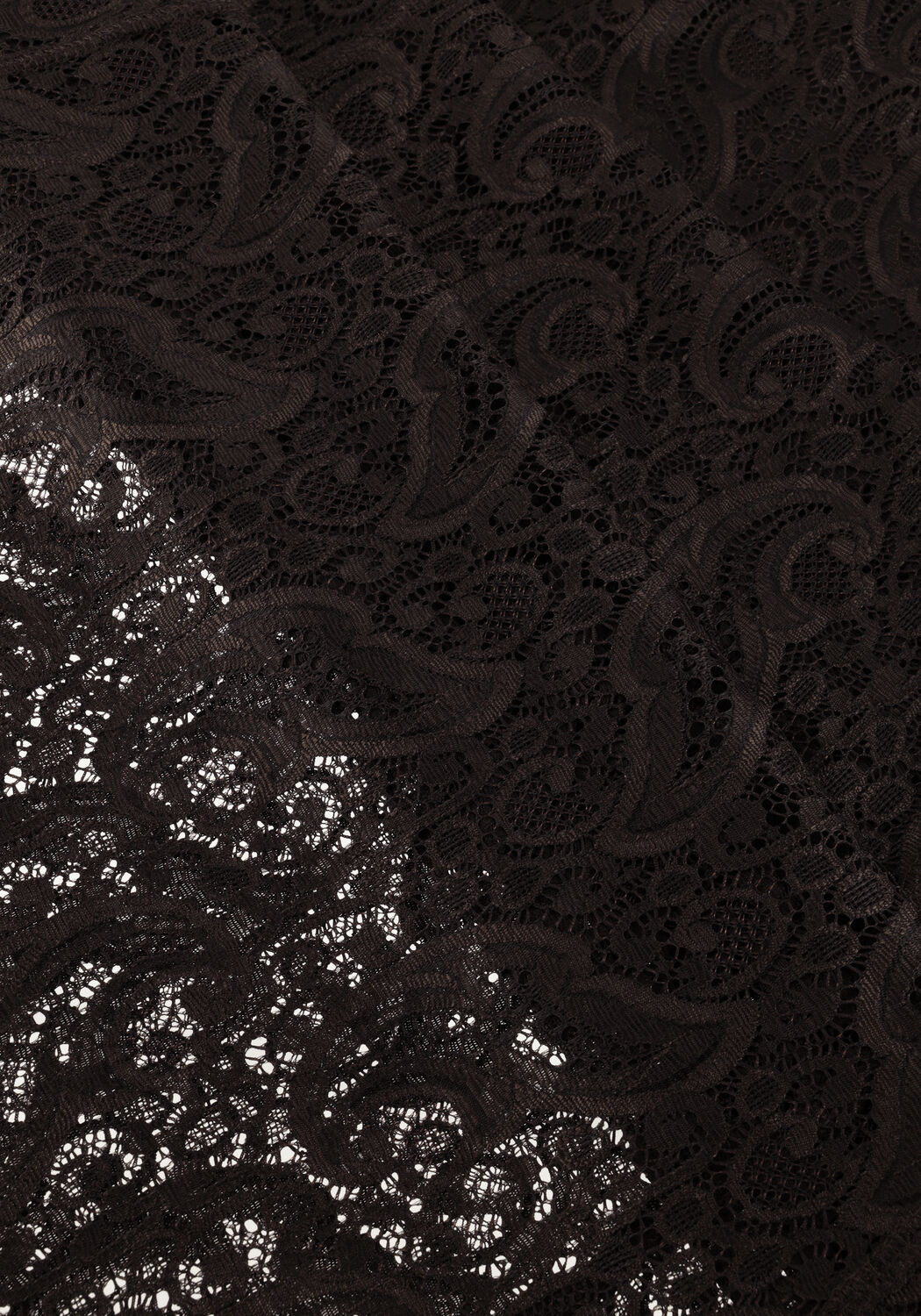 HAUTE L'AMITI&Eacute; Jupe maxi SUMMER LACE TALL SKIRT en marron - large