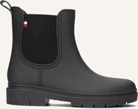 TOMMY HILFIGER Bottes en caoutchouc MATT ANKLE RAINBOOT en noir TOMMY HILFIGER Bottes en caoutchouc MATT ANKLE RAINBOOT en noir - medium