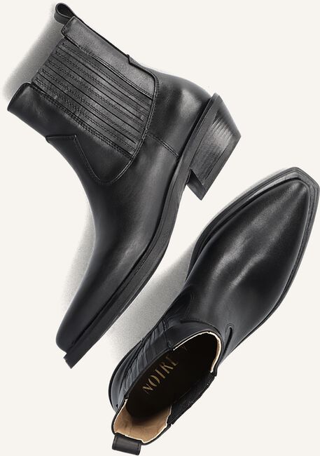 Zwarte NOTRE-V Enkellaarsjes AS136 Zwarte NOTRE-V Enkellaarsjes AS136 - large