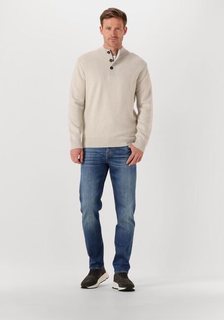 Beige STEFANO LAURAN Trui HALF ZIP L Beige STEFANO LAURAN Trui HALF ZIP L - large