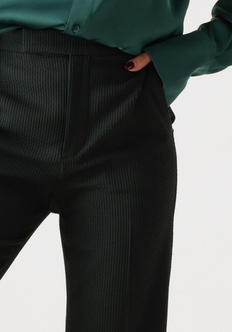 VANILIA Pantalon évasé WAFEL FLARED en vert - large