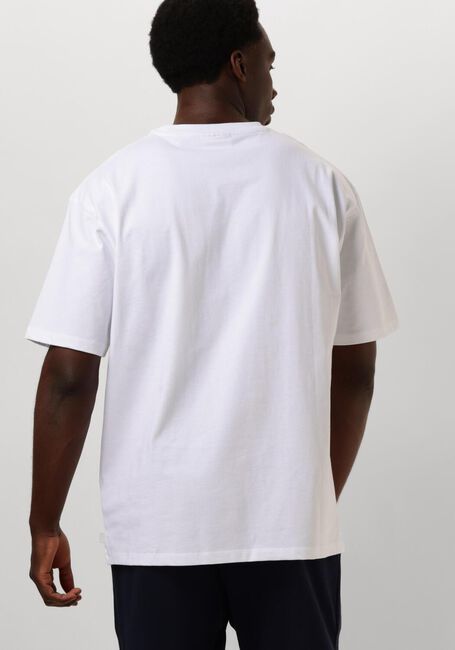 Witte SCOTCH & SODA T-shirt 3 CROSSES LOOSE FIT POCKET T-SHIRT - large