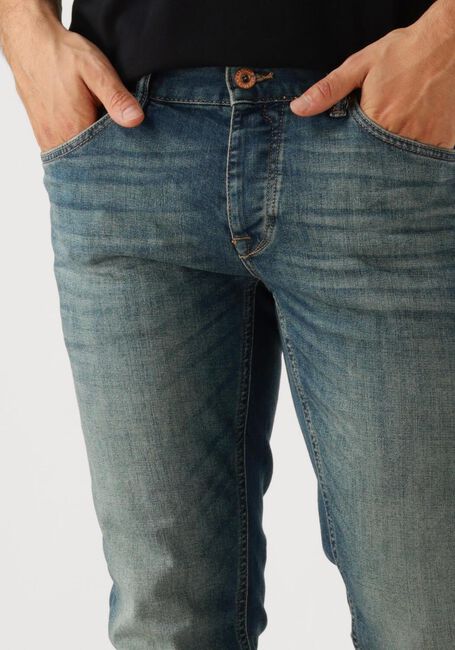 CAST IRON Slim fit jeans RISER SLIM WORN-IN BLUE DENIM en bleu - large