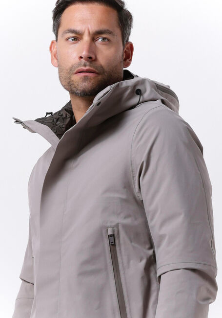 KRAKATAU Veste matelassé QM375 en taupe - large