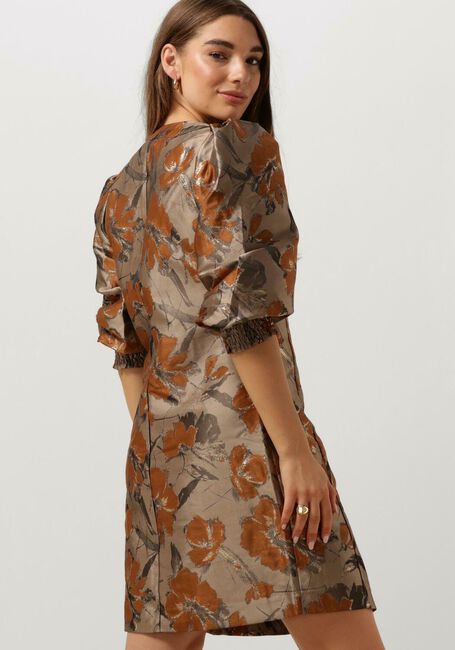 BRUUNS BAZAAR Mini robe WHIRLING AMARU DRESS en or - large