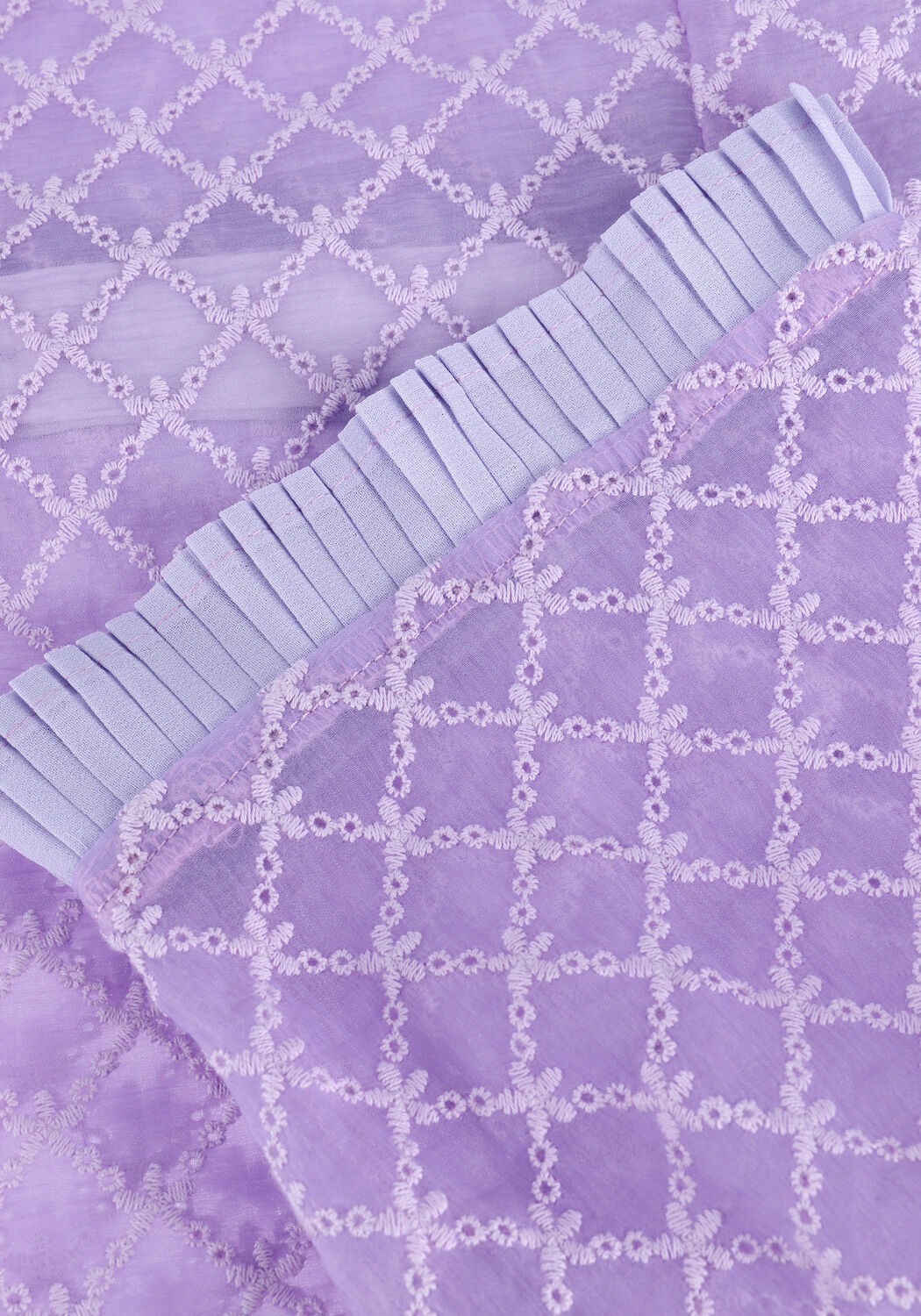 HUNKON RITHA BLOUSE Blouses en violet - large