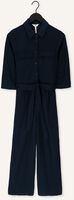 OBJECT Combinaison JOLINA S/S JUMPSUIT Bleu foncé OBJECT Combinaison JOLINA S/S JUMPSUIT Bleu foncé - medium