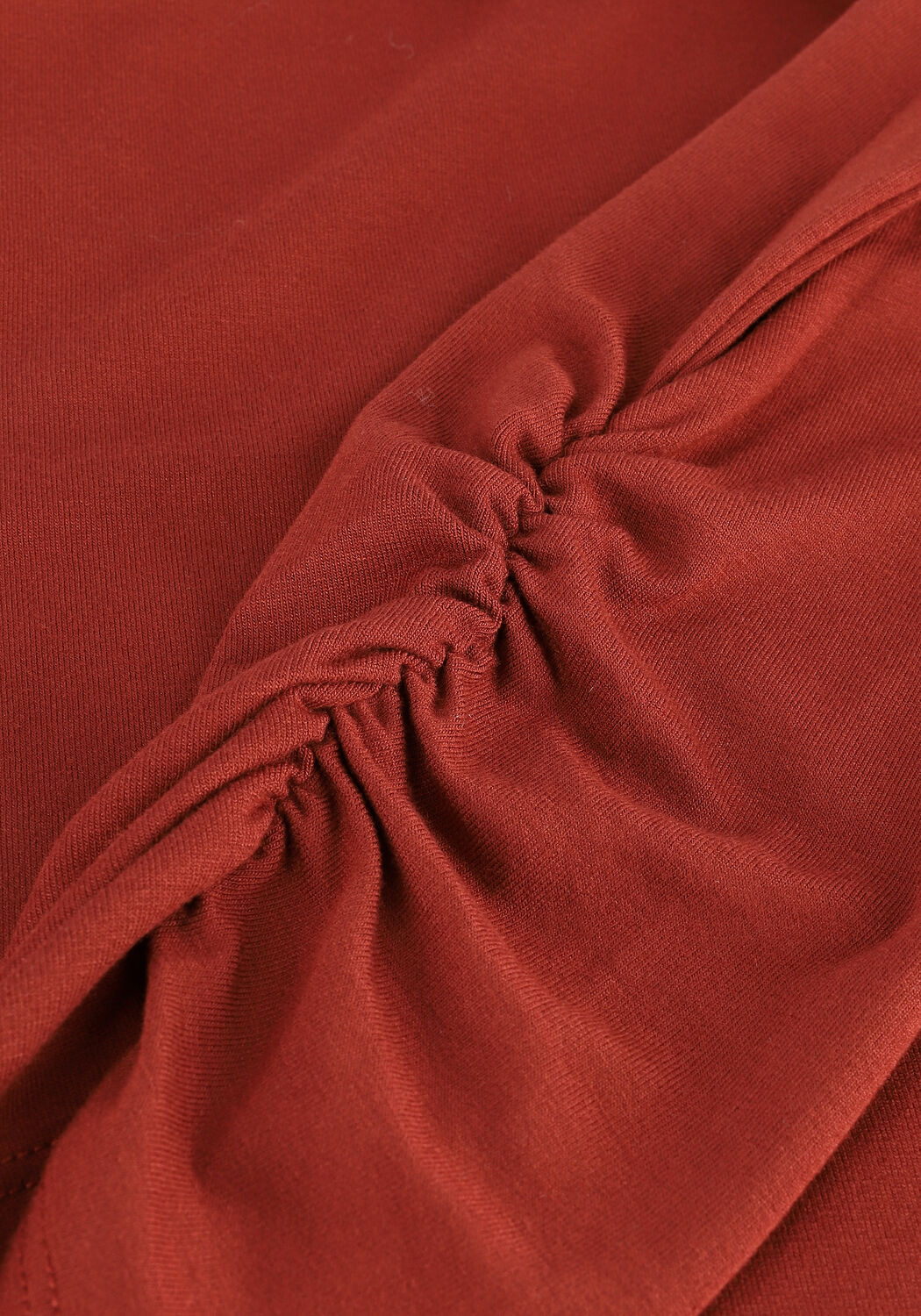 SIMPLE Col roul&eacute; ROSANNE en rouge - large