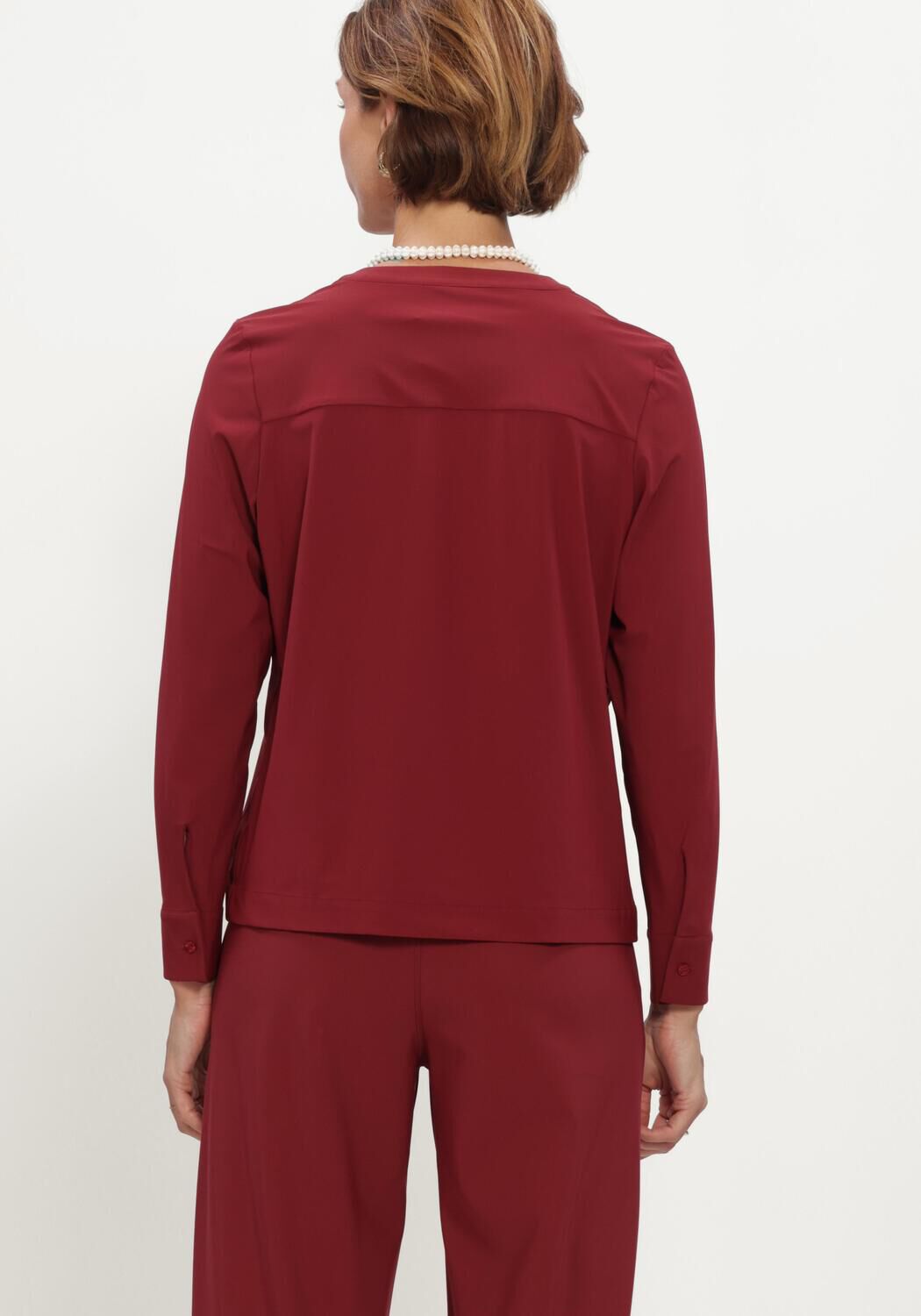 STUDIO ANNELOES Haut Ulla top Bordeaux - large
