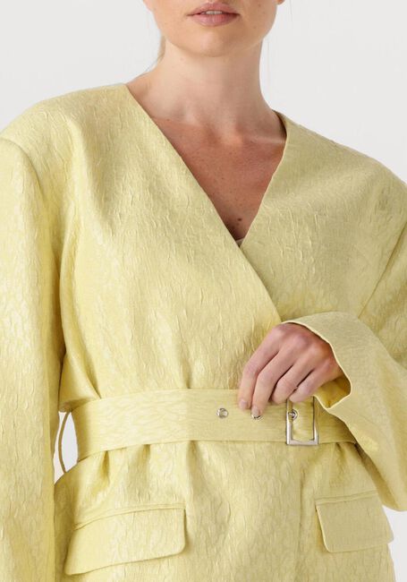 STUDIO AMAYA Mini robe MILA DRESS en jaune - large