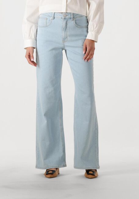 Lichtblauwe ANOTHER LABEL Wide jeans MOORE DENIM - large
