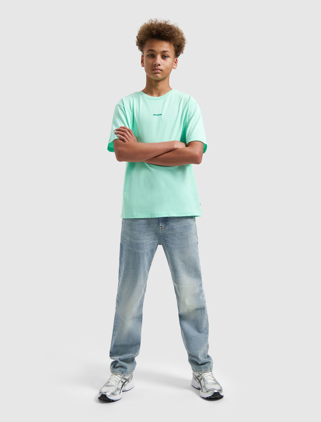 BALLIN T-shirt 017122 Menthe - large