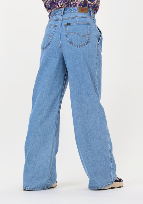 LEE Wide jeans STELLA A LINE YOKE Bleu clair - large