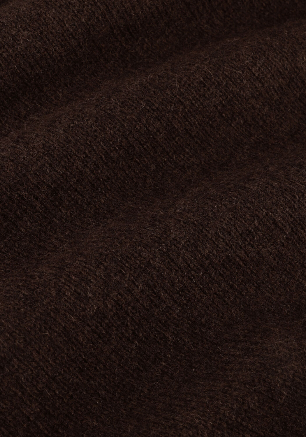 ANERKJENDT Pull AKRICO LAMBSWOOL KNIT en marron - large