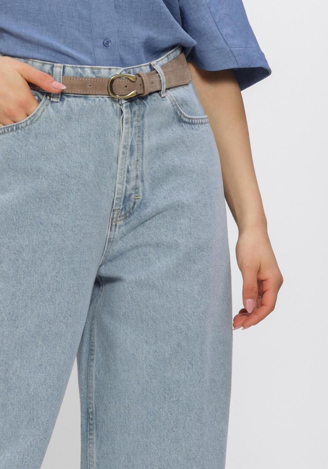 EST'SEVEN Wide jeans EVI JEANS 26 Bleu clair - large