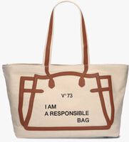 V73 RESPONSIBILITY SHOPPING MUST Shopper en beige - medium